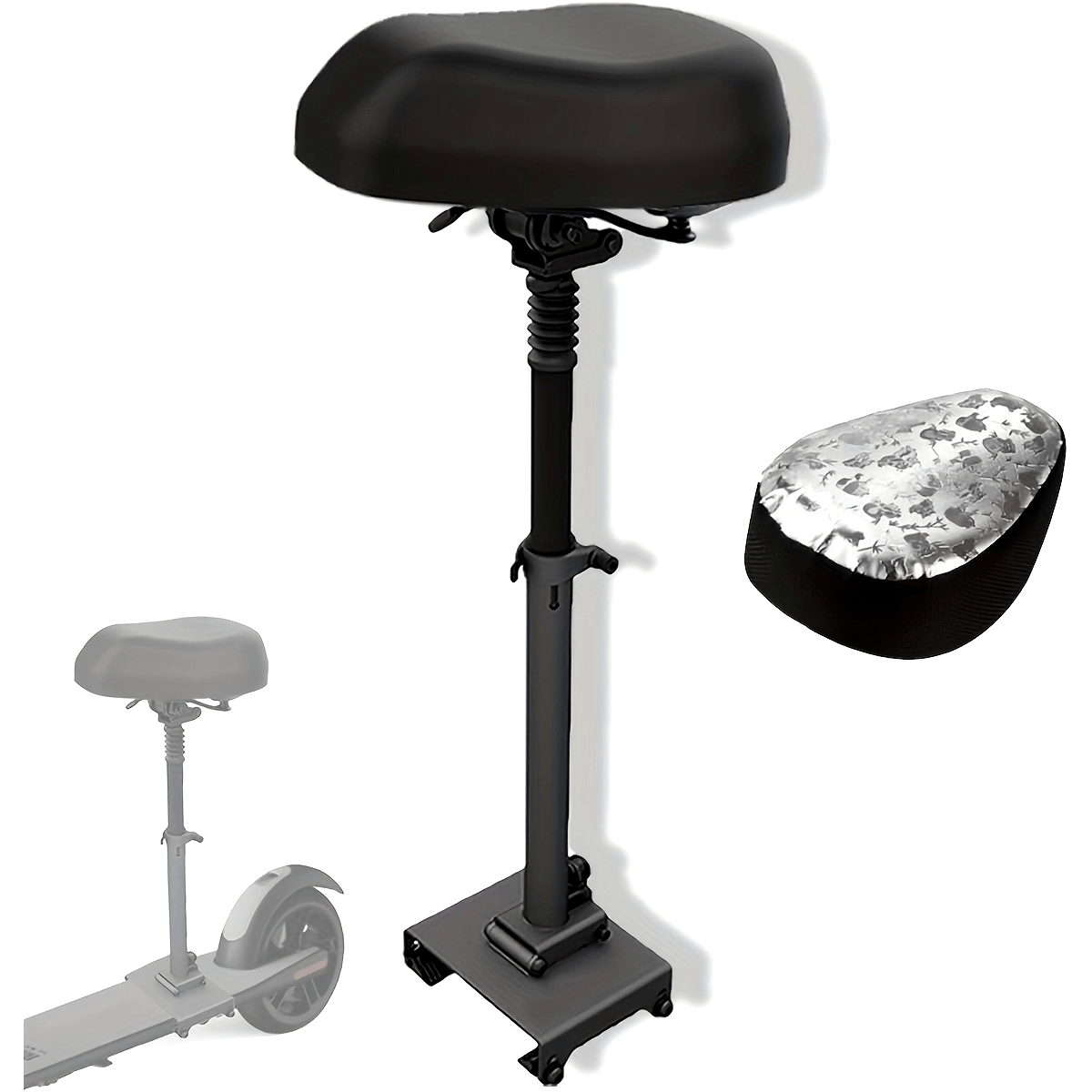 GLDYTIMES Electric Scooter Seat Cushion Cover Adjustable