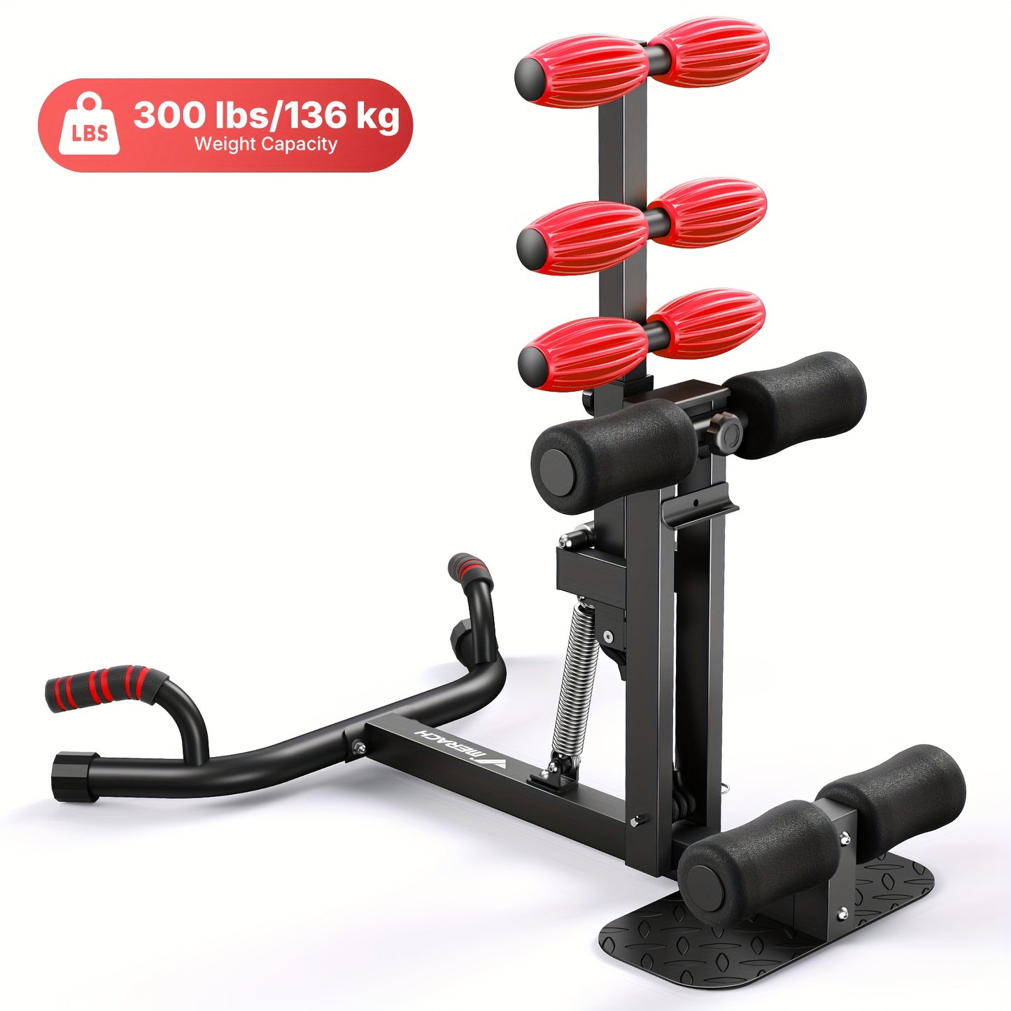 MERACH Deep Squat Machine for Women, Adjustable Glutes Trainer Machine, Core & Leg Exercise, Push Up Workout Equipment At Home Gym