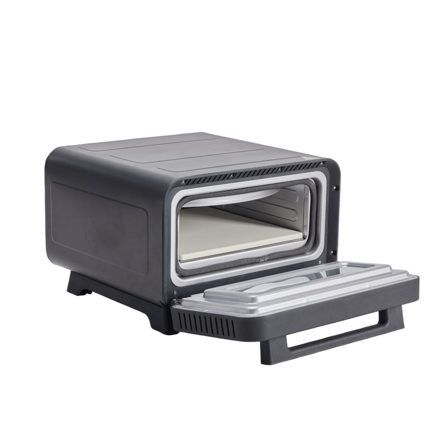 Air Fryer Toaster Oven Combo, Large/ Extra Large Countertop Convection Oven, 450°F, Stainless Steel, Includes 4/7 Accessories (Rotisserie, Tray, Rack, Pan)