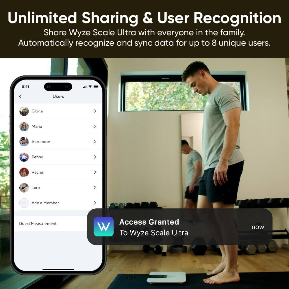 Wyze Scale Ultra Smart Scale With 4.3 Inch Display
