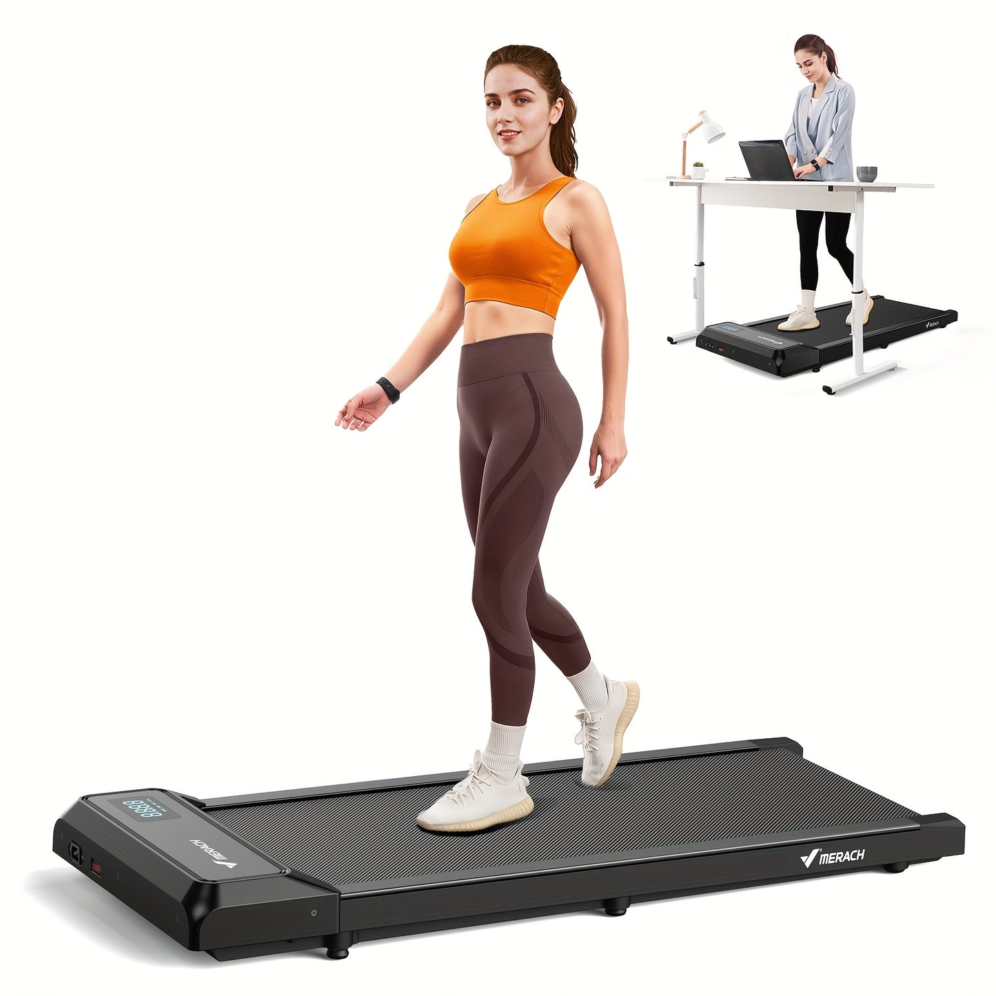 MERACH Walking Pad 2 In 1 Under Desk