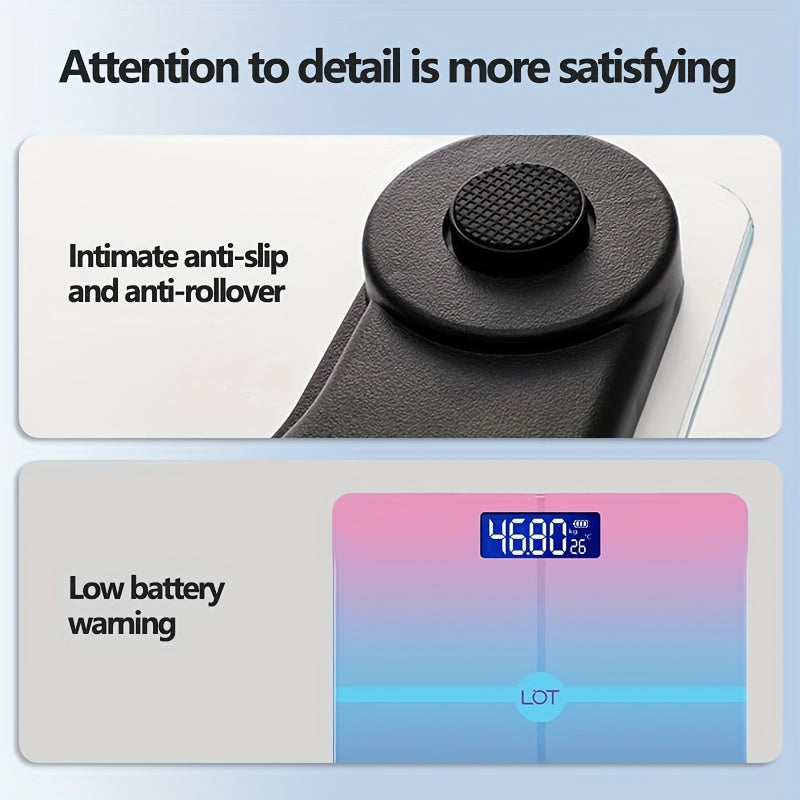 Smart Scale High Precision 400 Pound Capacity For Home Use