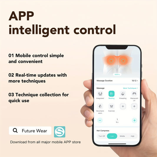 SKG Massage Belt Dual-Use Wireless Heating And Vibrating