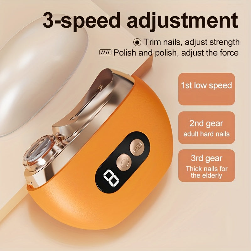 Electric Nail Clipper With USB Charging For Nail Art