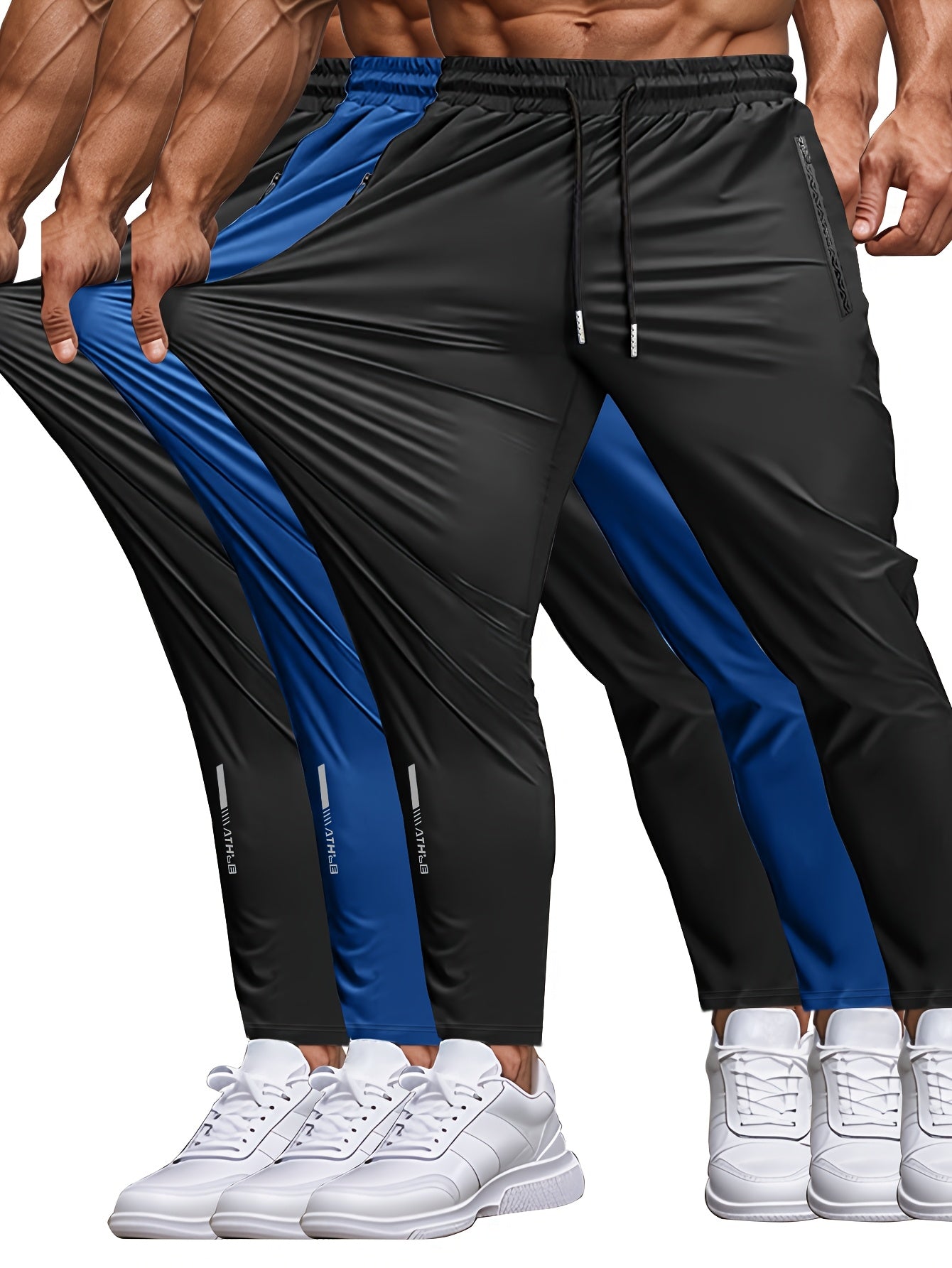 HIDKAT Men's Quick-Dry Hiking Pants, Lightweight Performance