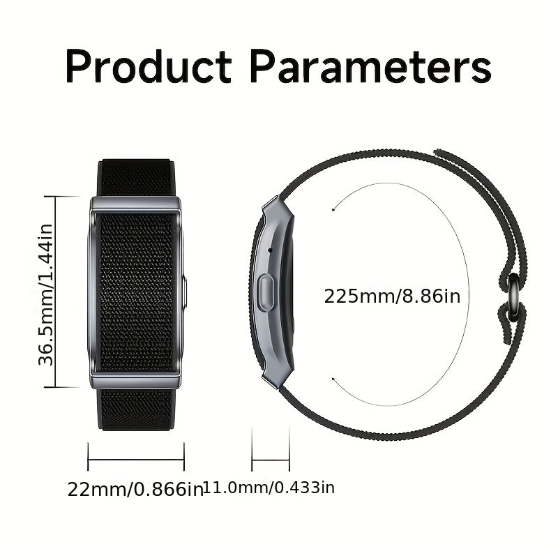 Smart Bracelet, Unisex Fitness Tracker, Remote Photo Taking, Steps, Distance, Calories Counting, Exercise Modes, Daily Activity Monitoring, Daily Activity Tracker | Stylish Design, Fashionable Fitness Tracker, Gift, Holiday,