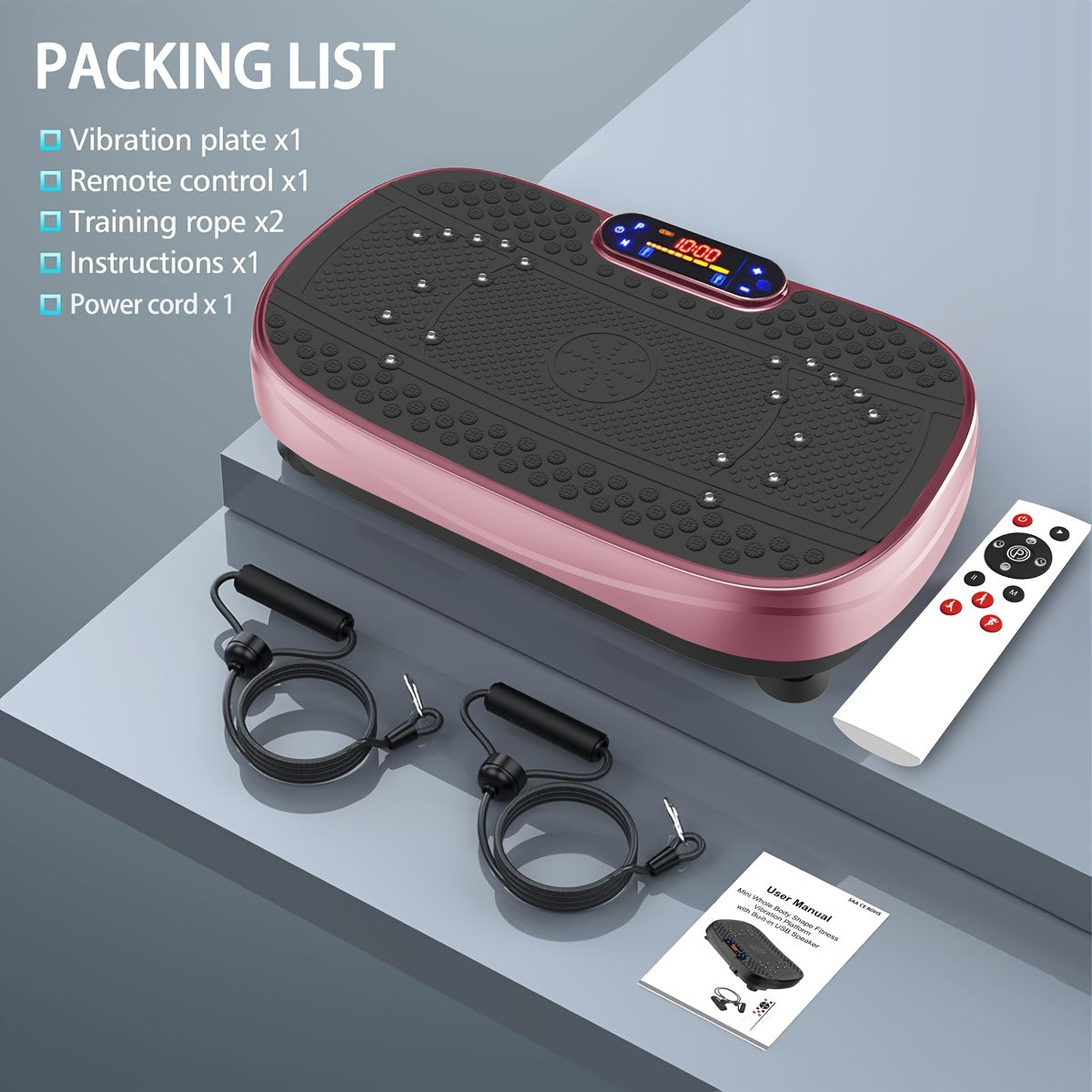 Vibration Plate Fitness Platform Exercise Machine Vibrating Shaking Full Body Shaker Workout Vibrate Stand Shake Board Sport Gym For Fitness Machine