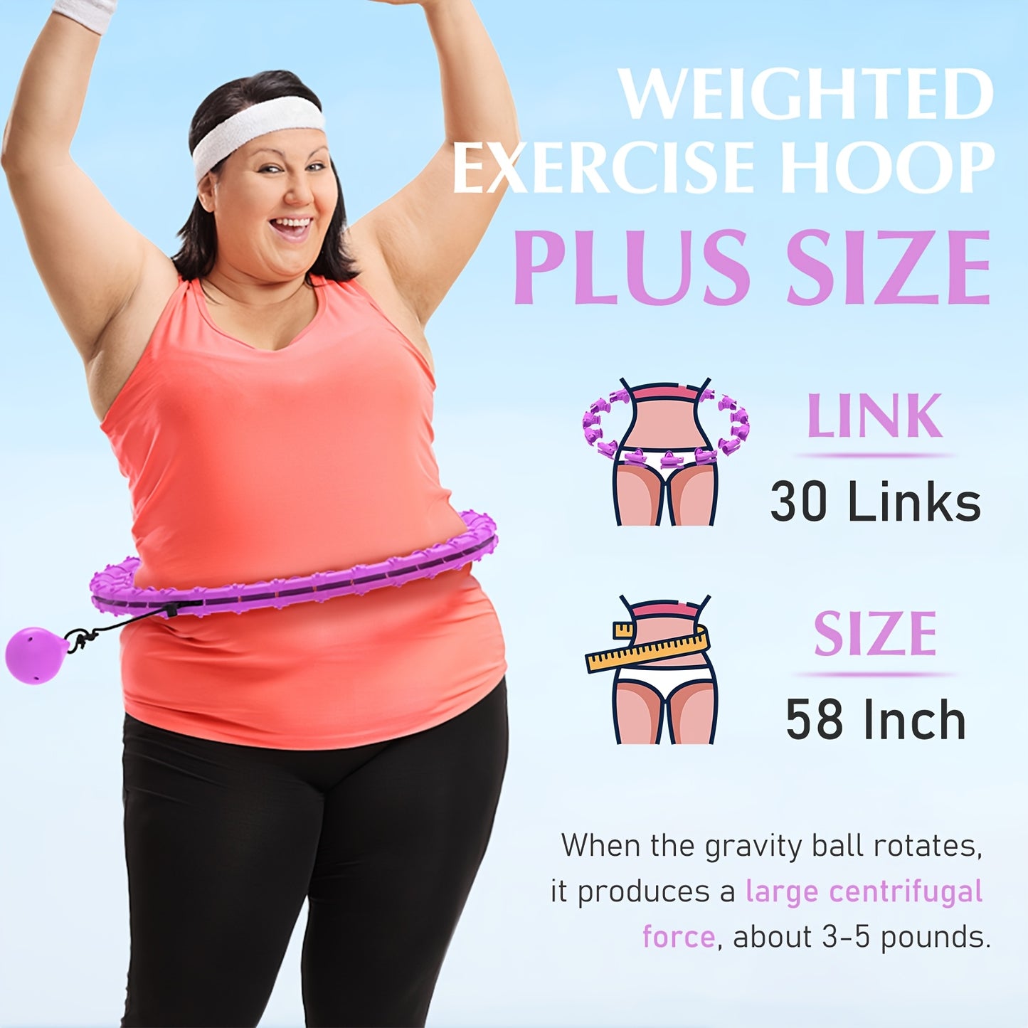 Waist Belt Detachable Links Home Fitness Training Gear