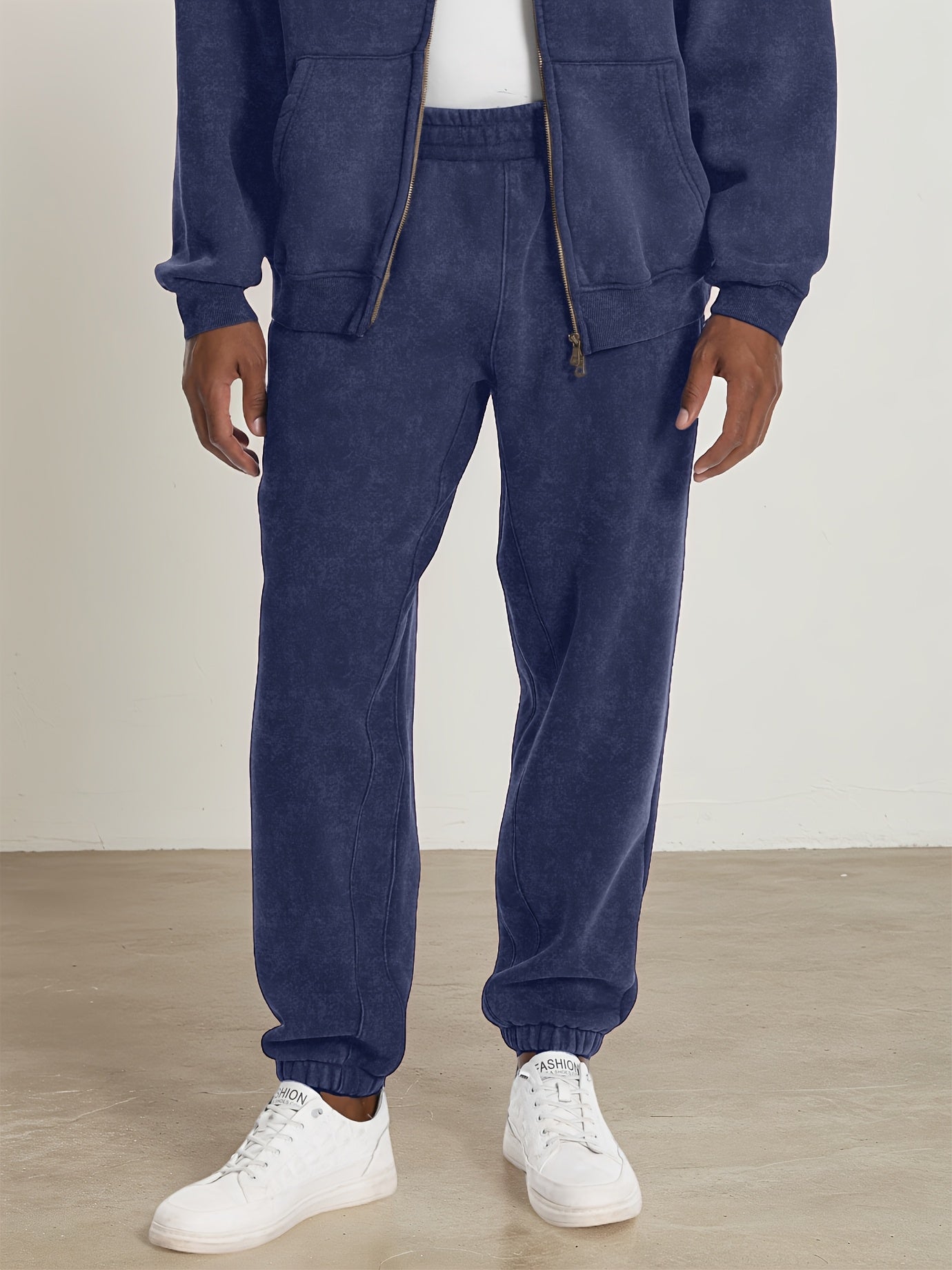 FAIABLE Sweatpants With Pockets, Cotton Blend Regular Fit