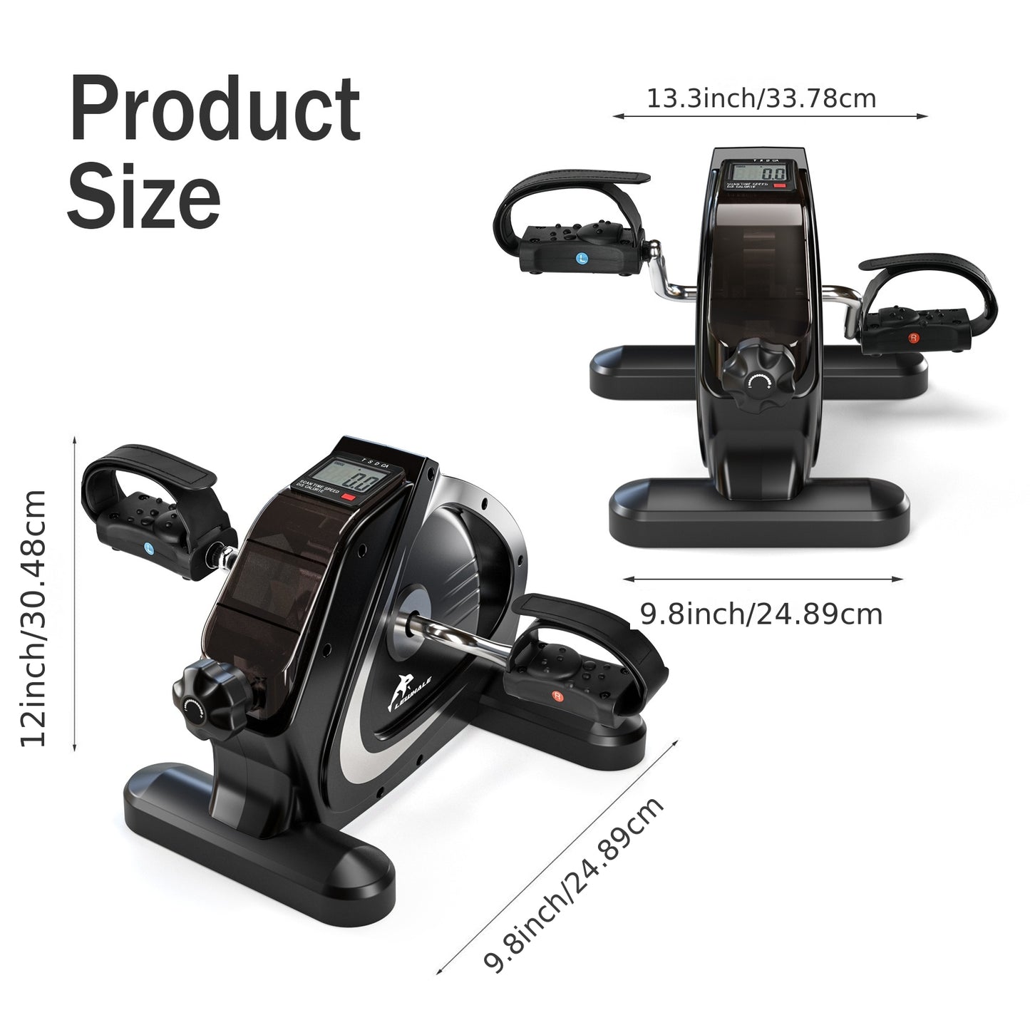Portable Elliptical Trainer With 8-Level Resistance