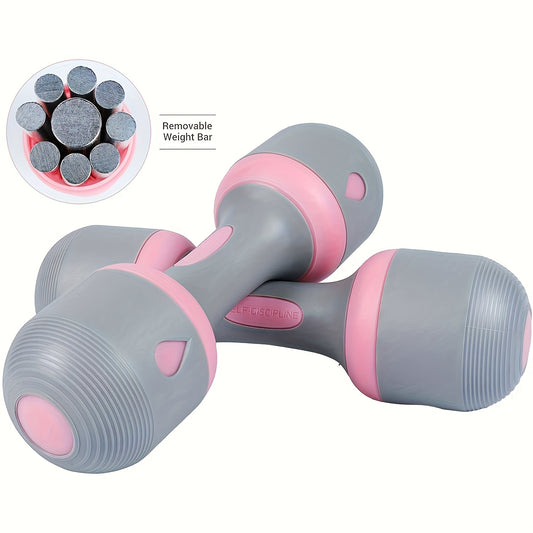 Adjustable Neoprene Dumbbells – All-in-One Weights With Non-Slip Grip, Versatile For Home, Gym, And Office Use – Perfect For Full-Body Workouts And Convenient Storage