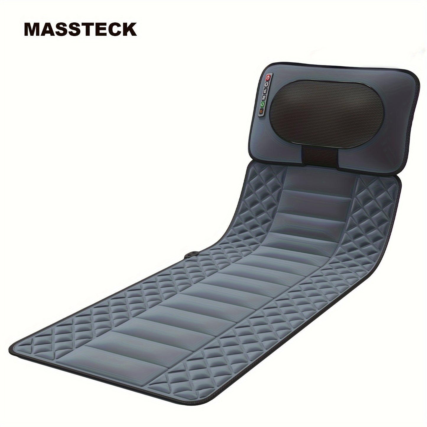 MASSTECK Massage Mat With Shiatsu Neck Massager And Back Heating