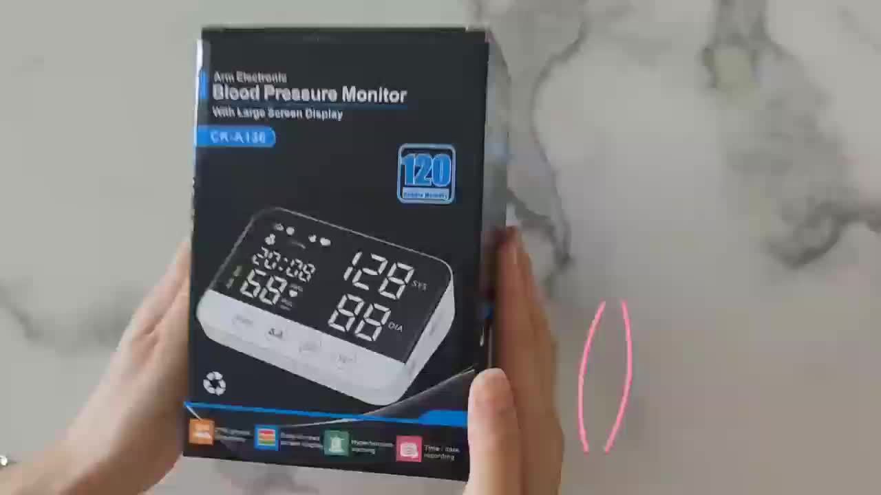 Chang Kun Digital Blood Pressure Monitor With Voice Guidance