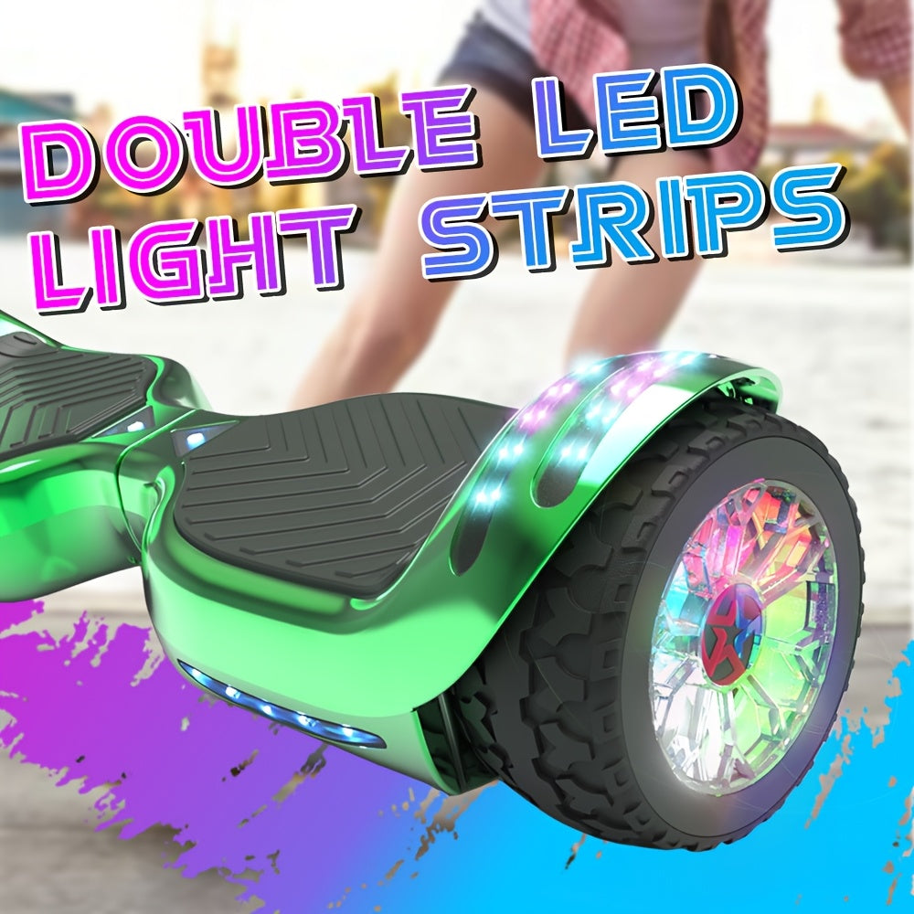 Electric Balance Scooter With Large Anti-Slip Tires For Traction