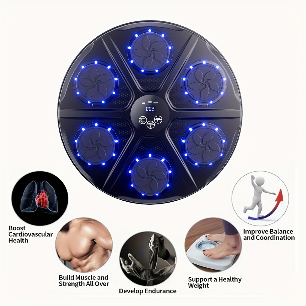 BILLNA Interactive Boxing Machine With Wireless Music And Wall Mount