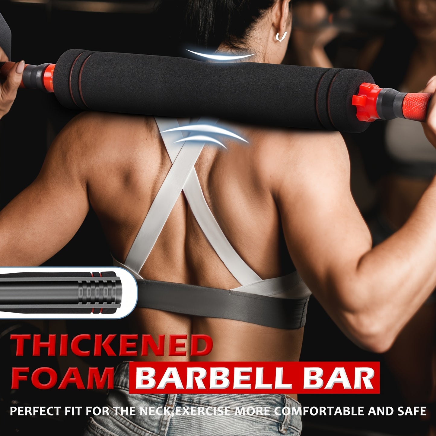 Adjustable Dumbbell Set, 20/70lbs Free Weight Set with Connector, 2 In1 Dumbbells Set Used As Barbell, Dumbbells, Fitness Exercises for Home Gym Suitable