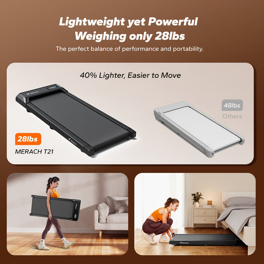 MERACH Walking Pad 2 In 1 Under Desk