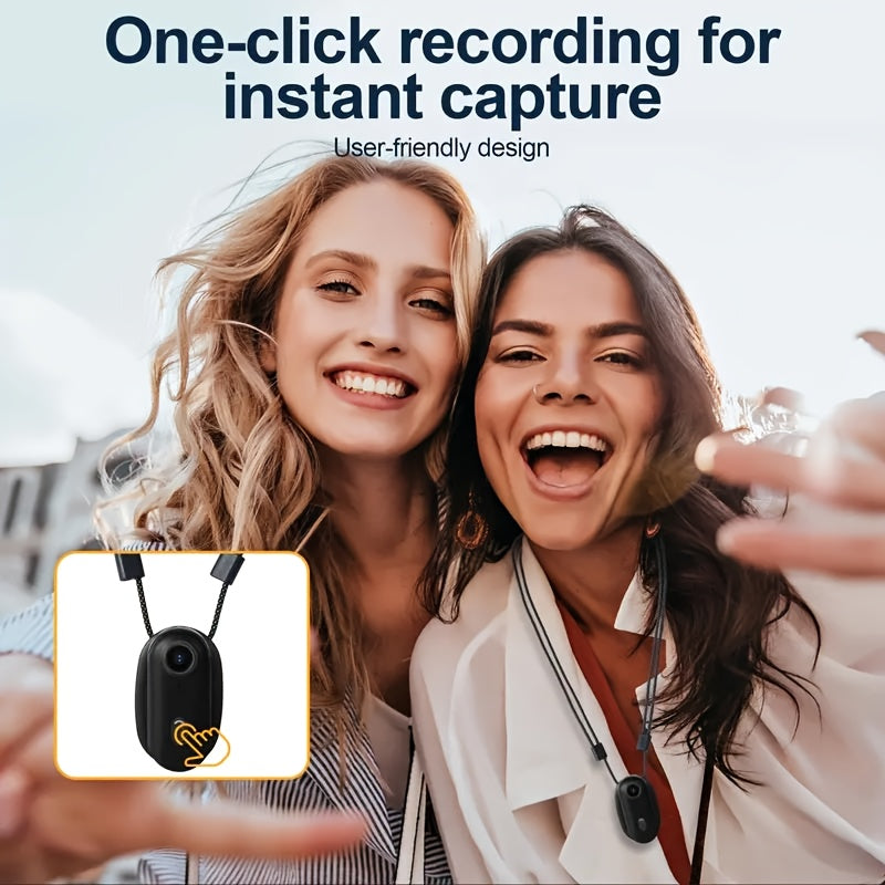 MUOXUEQN Action Camera Mini 4K UHD WiFi Portable Body Cam