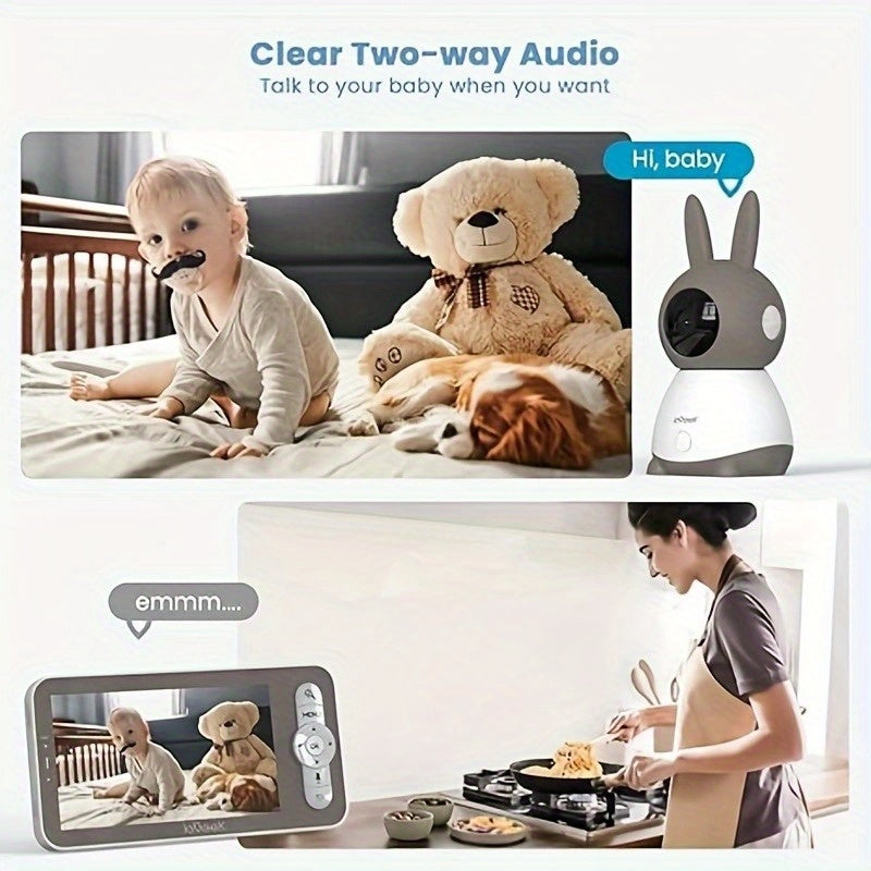 IEGEEK Baby Monitor 2K App Control Indoor LCD Screen