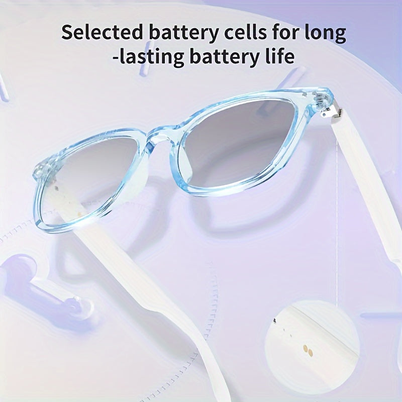 HVESBSFSY Smart Glasses AutoDimming AI Voice Assistant