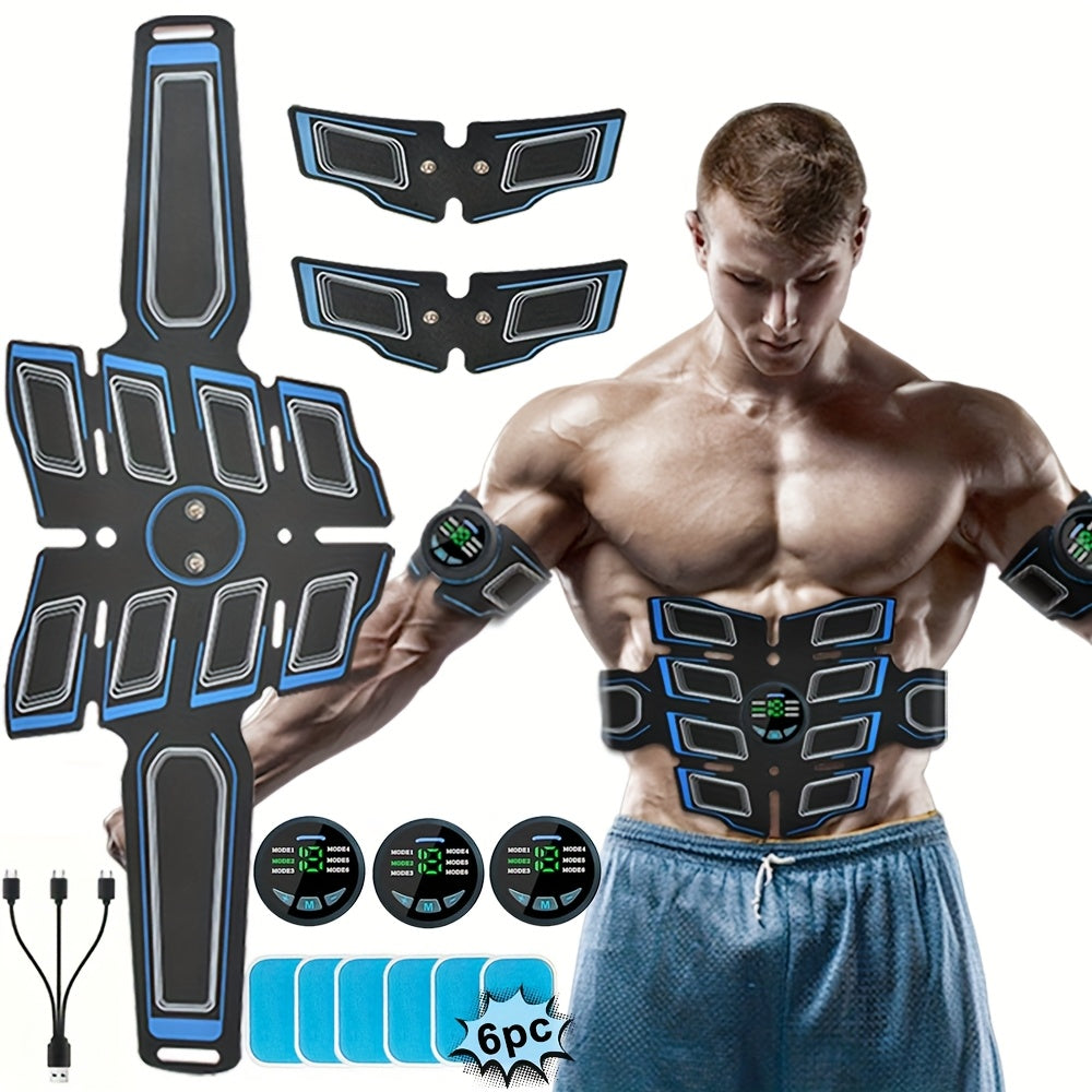 WOFLENDE EMS Waist Belt Rechargeable Massager Adjustable Mode