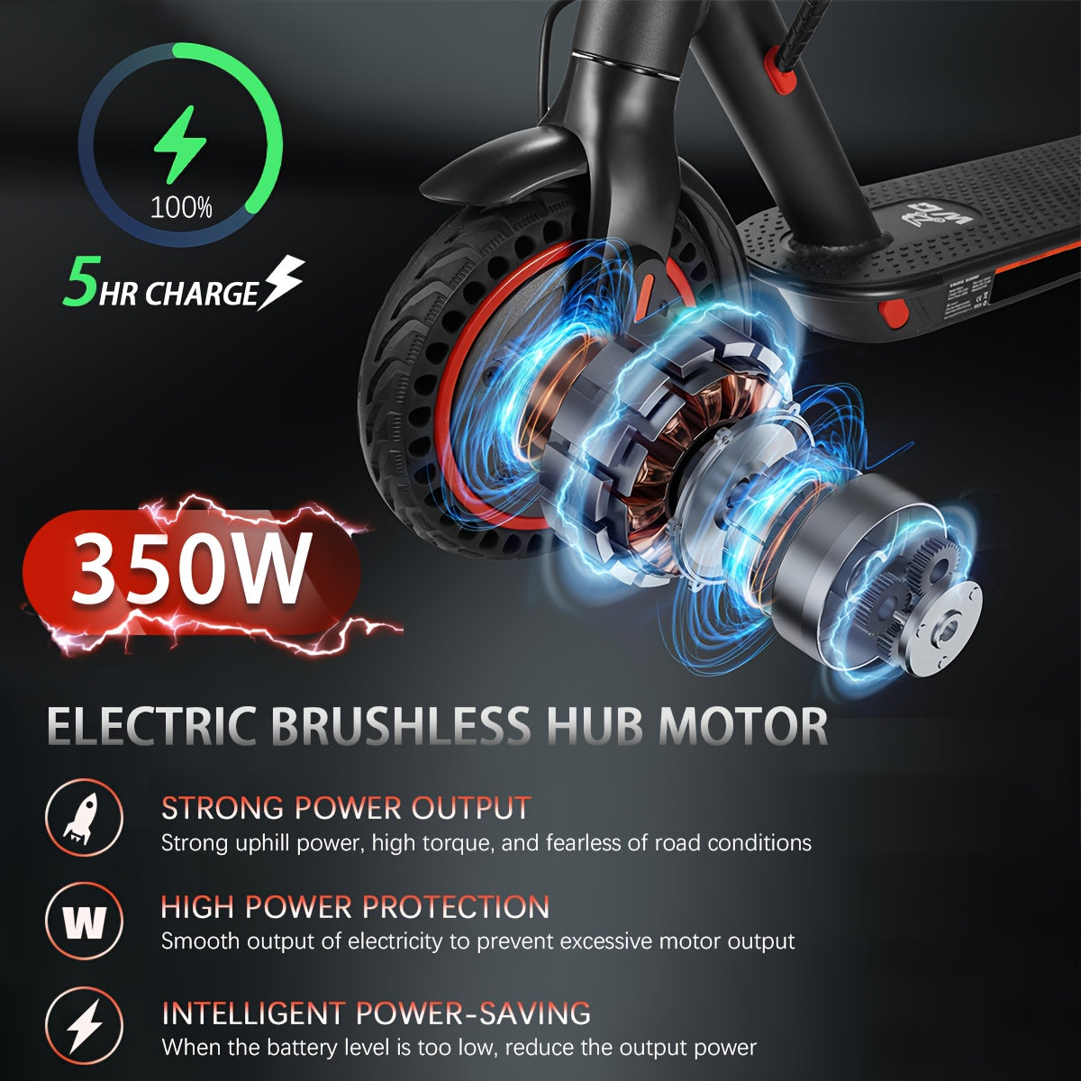 Electric Scooter Foldable For Adults Urban Commute