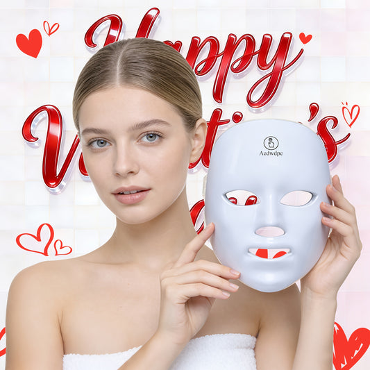 7-color Rechargeable LED Face Mask for Skin Care And Facial Skincare, Perfect for Mother's Day, Thanksgiving, Gifts, Girlfriends, Best Friends, And Mothers
