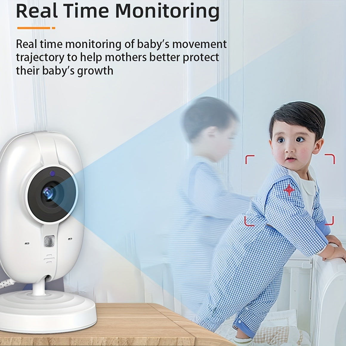 Baby Monitor Night Vision Camera For Parents Home Use