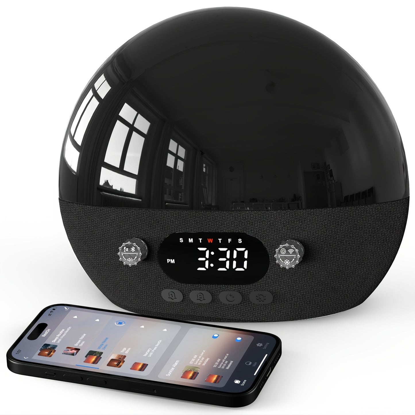 DEKALA Sunrise Alarm Clock With Smart App Control Wireless