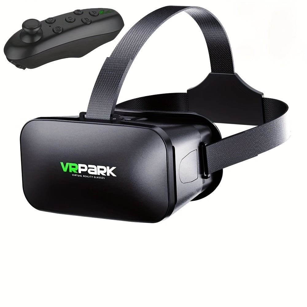 VR Headset All-In-One 3D Immersive Gaming, Lightweight ABS