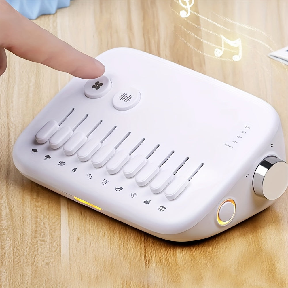 Sleep Sound Machine With 10 Calming Nature Sounds Library