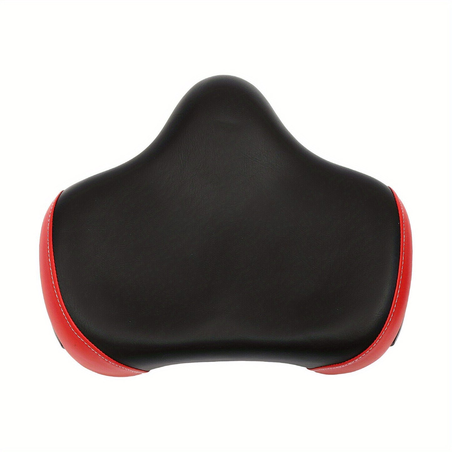 OUKANING Bike Seat With Backrest Heavy-Duty Wide Cushion Foam