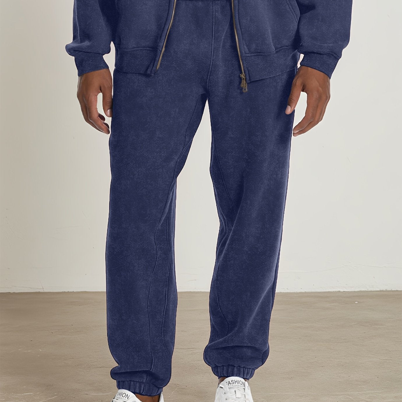 FAIABLE Sweatpants With Pockets, Cotton Blend Regular Fit