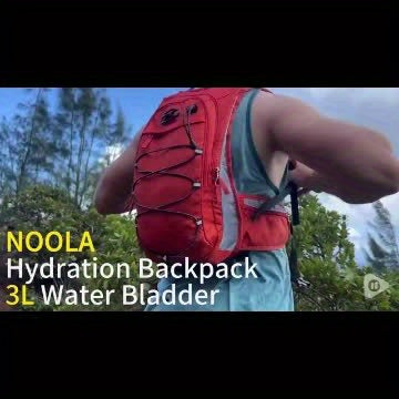 4.76gal Hydration Backpack, Insulated Hiking Water Backpack With 101.44oz TPU Water Bladder, Lightweight Hiking Running Cycling Pack, Breathable Daypack For Men & Women