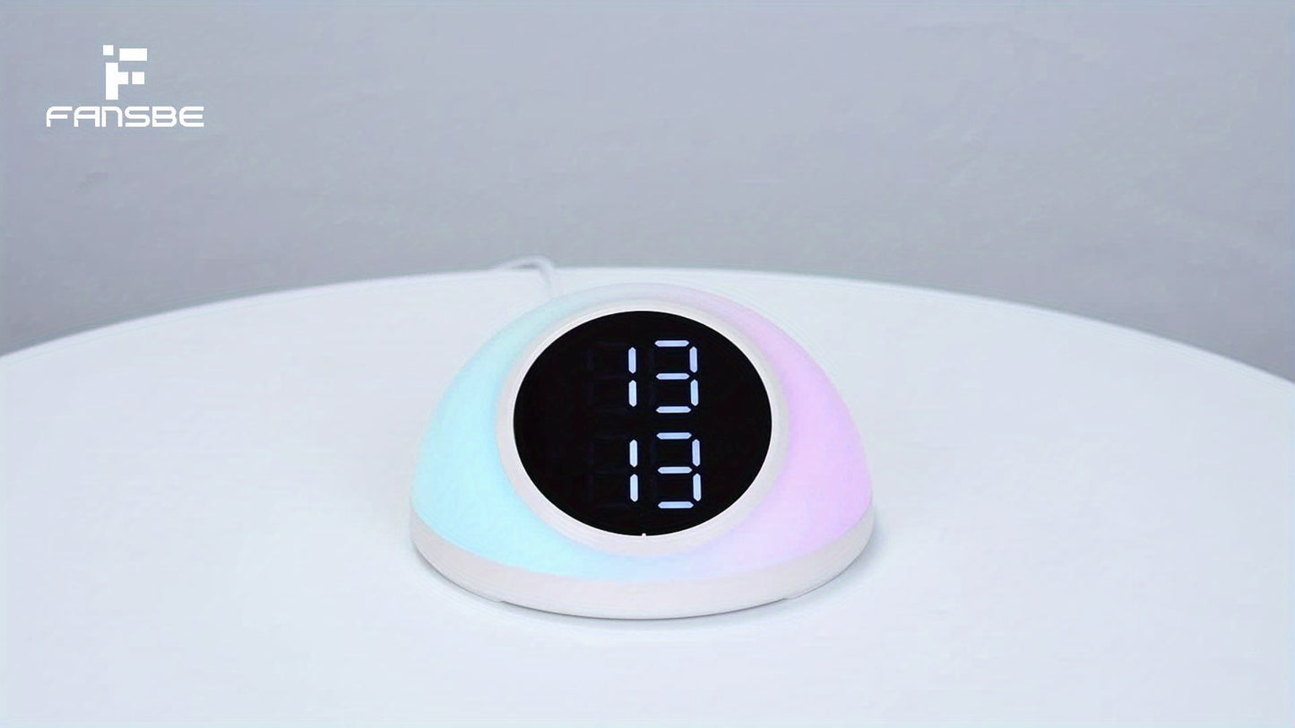 Alarm Clock With White Noise Machine For Peaceful Sleep