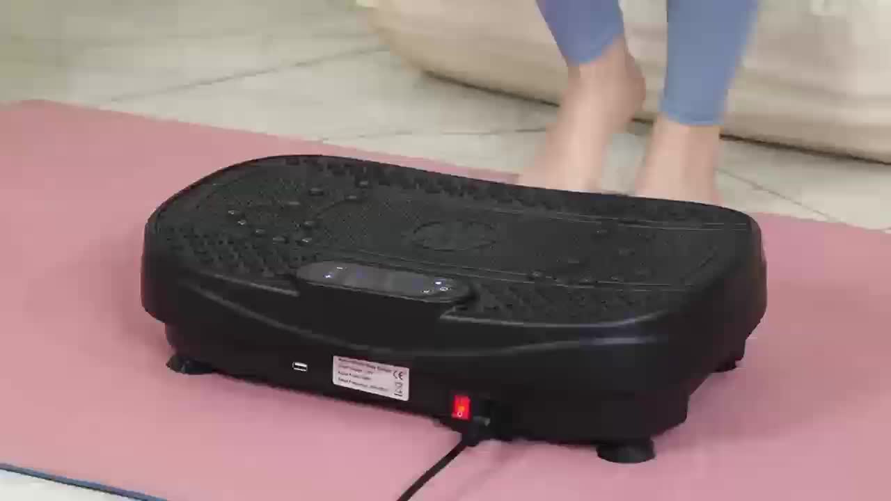 Vibration Plate Fitness Platform Exercise Machine Vibrating Shaking Full Body Shaker Workout Vibrate Stand Shake Board Sport Gym For Fitness Machine