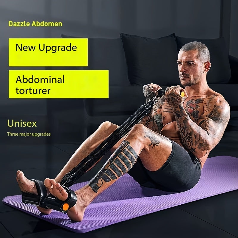 Resistance Rope Adjustable Tension With Pedal And Handle