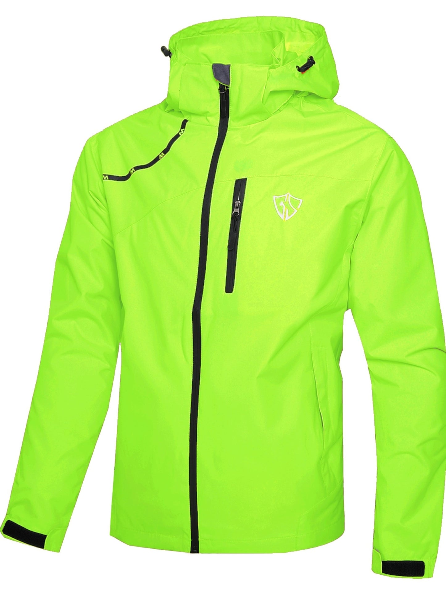 Rain Jacket Polyester For Men Outdoor Everyday Travel Use