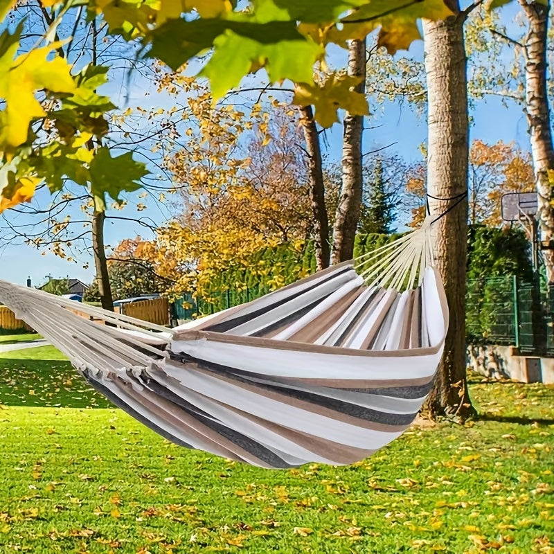Tusheng Hammock Bohemian Canvas With Anti-Tipping Support