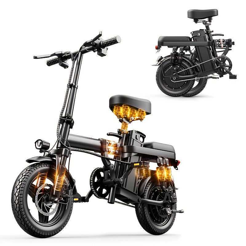 Electric Bike Foldable 500W With 48V 15Ah Battery Pro