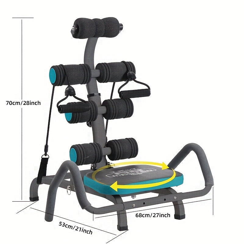 MBB Ab Workout Machine With Adjustable Resistance Bands