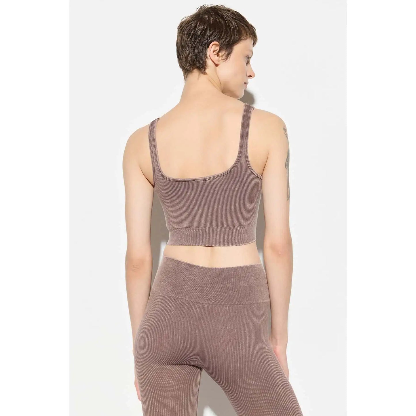 Unpadded Thick Strap Sports Bra