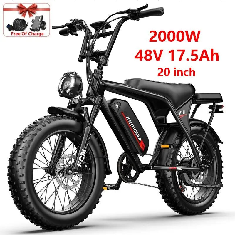 Hot 14 20 Inch Bike Electric,1000w 2000w 30-50mph 30-60miles Free Local Shipping Certified Ul2849,for Cycling Electric Bicycle