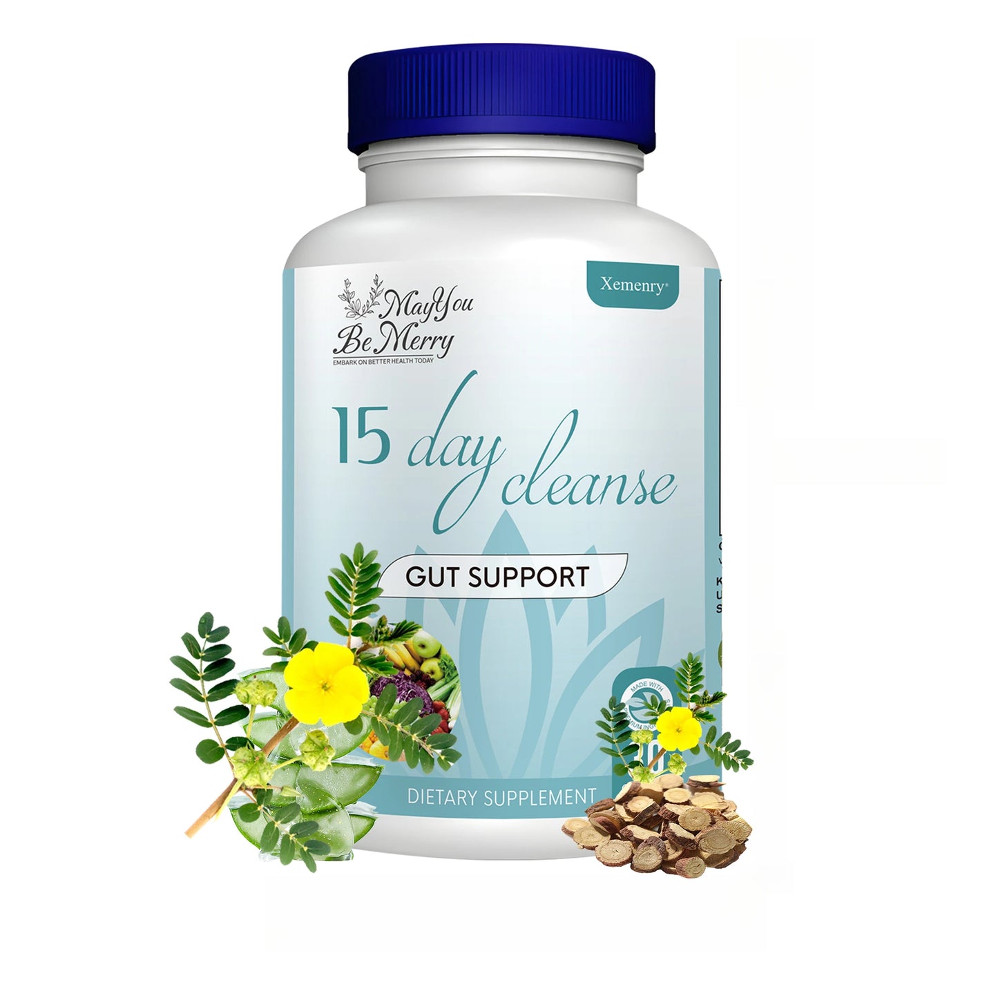 15 Day Cleanse and Detox - Reduce Abdominal Pain, Bloating, Constipation and Aid Gut Health - 30pcs
