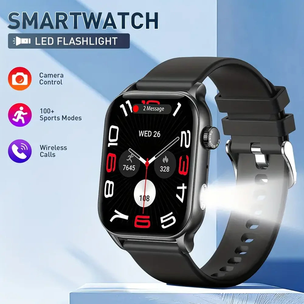 SENBONO Women Smart Watch Alway on Display AMOLED Screen Bluetooth Call Waterproof 100+ Sport Mode DIY Dial Smartwatch for Women