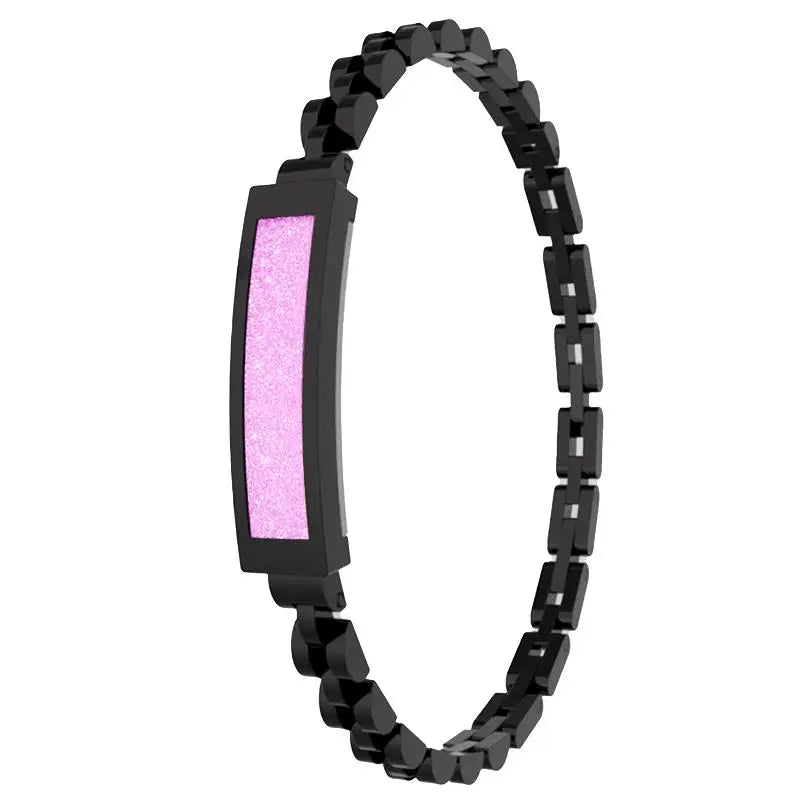 Ultra Thin Wristband Lady Waterproof Smart Chain Bracelet For Women Bluetooth Connected APP Multi Sports Heartrate Sleep Monitor