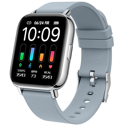 Nerunsa Smart Watch, Fitness Tracker 1.69" Touch Screen Smartwatch Fitness Watch Heart Rate Monitor/Pedometer/Sleep Monitor.