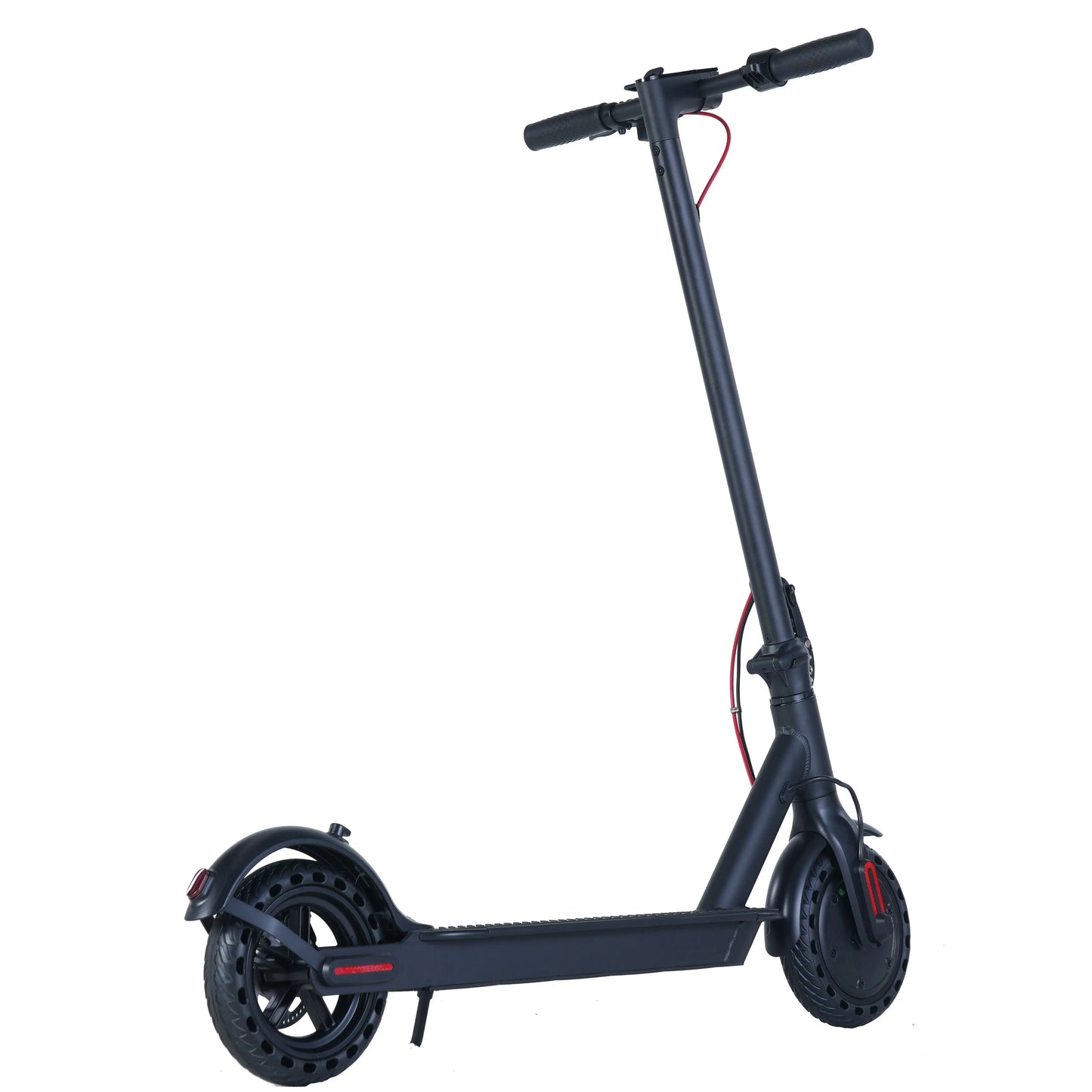 350W Folding Electric Scooter For Adults Long Range 8.5" Puncture-Proof Tires 265 LB Load Ultra-Compact Commuter E-Scooter