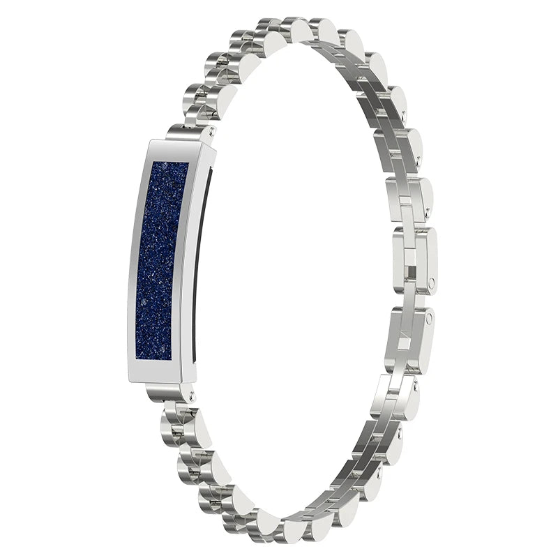 LIGE Women's Smart Bracelet Zinc Alloy No Screen Smart Watch Band Heart Rate Blood Oxygen Bluetooth Connected Phone Girls Gift