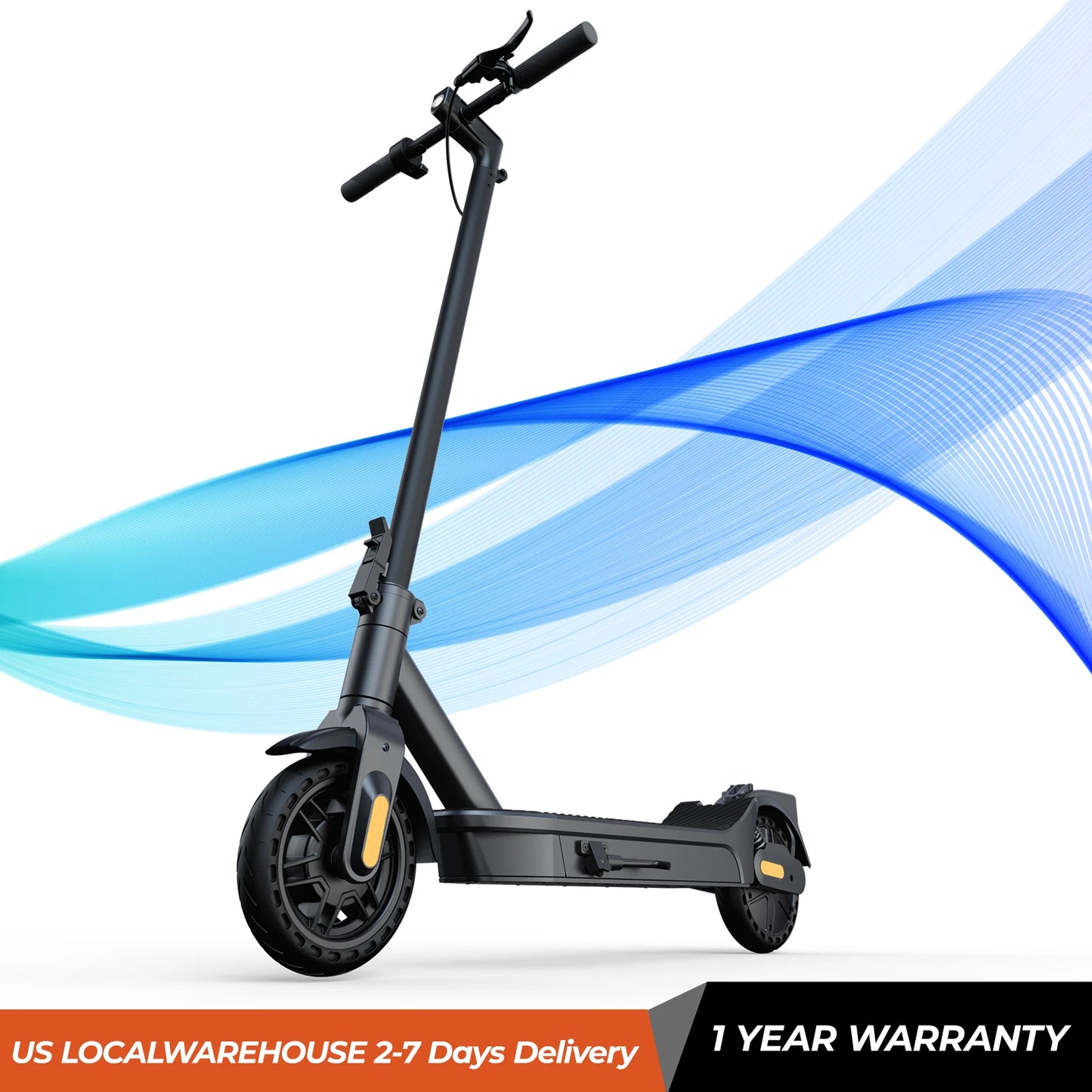 Smart Electric Scooter 8.5Inch Tire E-Scooter 500W Foldable 20mph 20Miles Long Range Dual Shock Absorption Adult CLeisure Riding